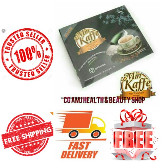 MIN KAFFE / MINERAL COFFEE WITH HOLOGRAM 100% ORIGINAL +🎁 | Shopee Malaysia