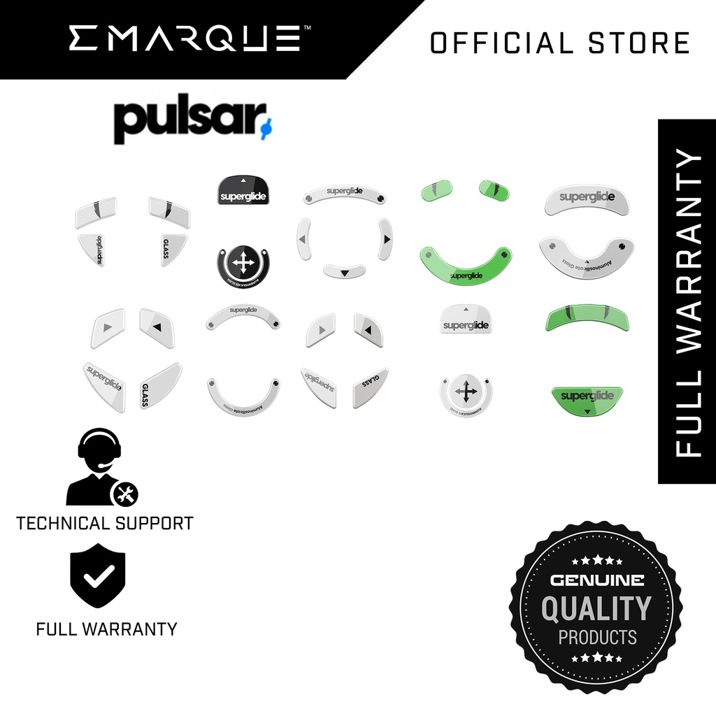 // Pulsar Superglide — For Logitech G PRO X Superlight / Razer Viper ...