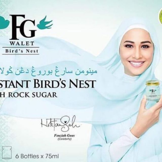 FgWalet Instant Bird Nest/ Fg walet minuman Sarang Burung Original (1 BOTTLE) Shopee Malaysia