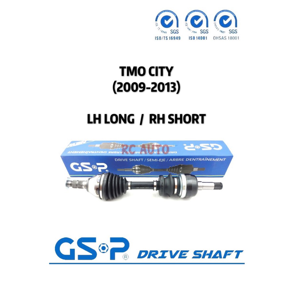 Arbre De Transmission Avant Gauche GSP Compatible Mercedes Classe R (W251/V251) | Remplace 2513301301, 2513301801...