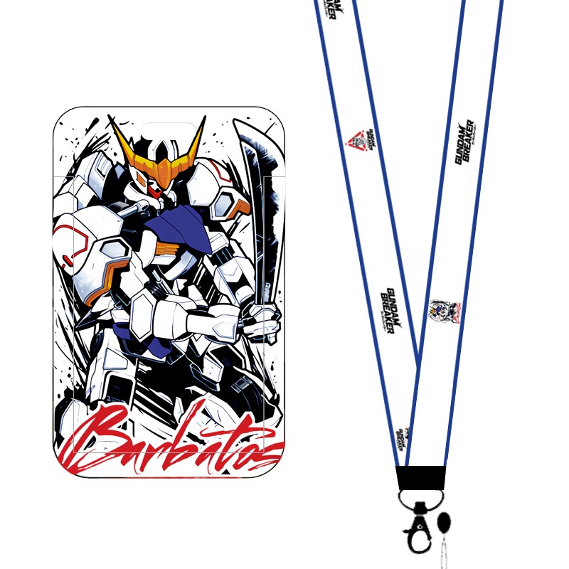 Cartoon gundam id card cover work name card holders business work card