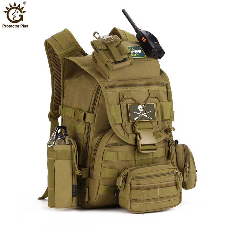 Outdoor Fishing Bag Tactics Hunting Backpack 40L Military