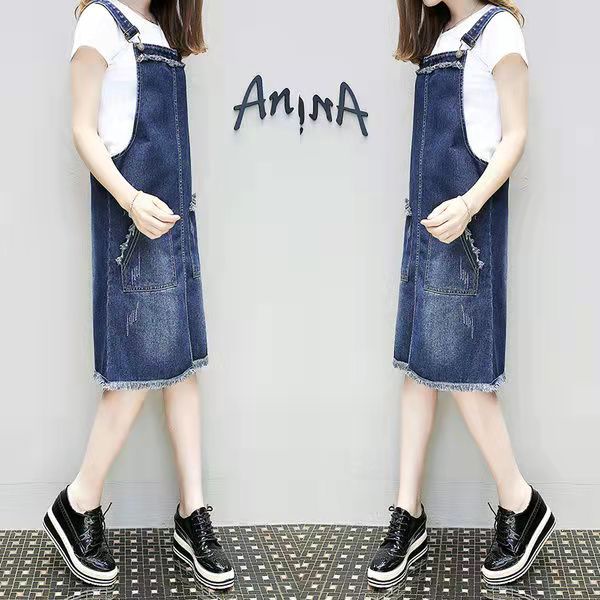 Denim overall skirt 5xl best sale