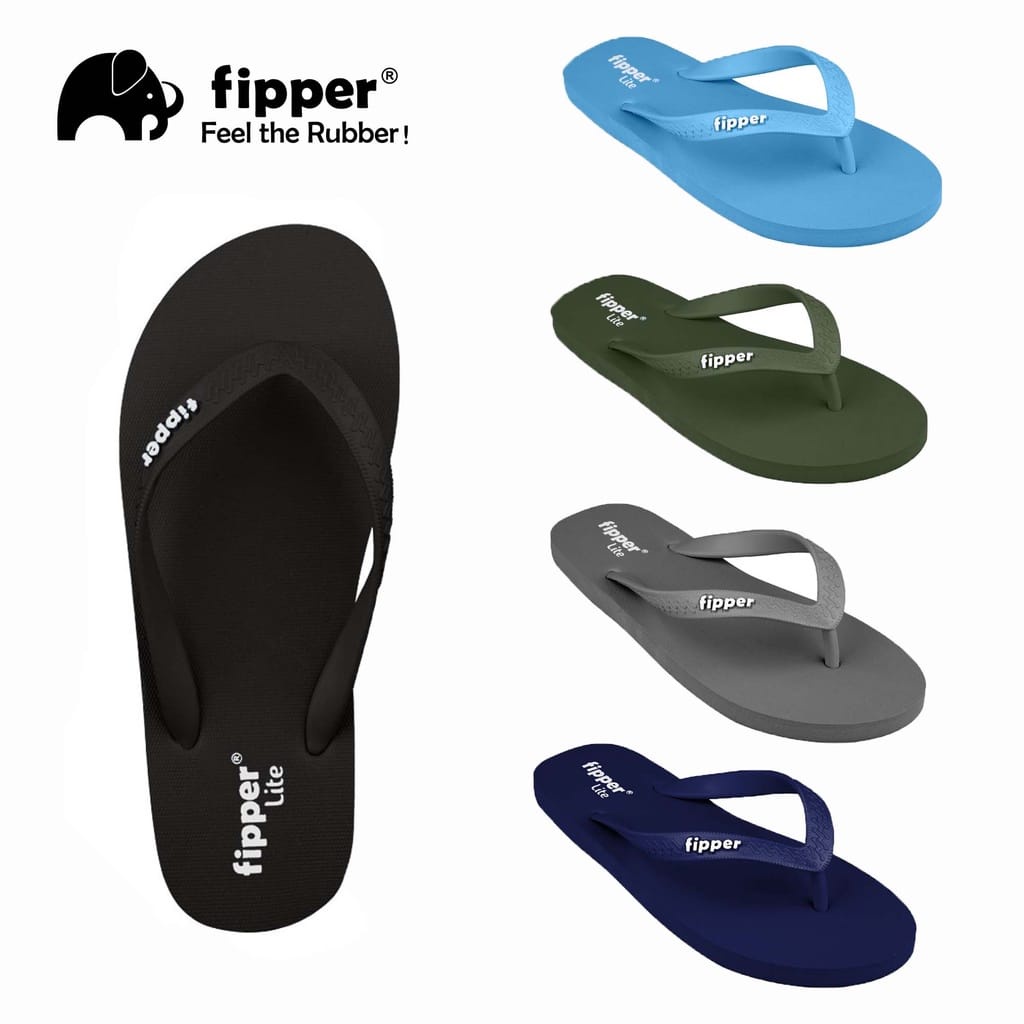 READY STOCK Fipper Slipper Basic Lite Comfort Unisex Adult Casual Selipar Getah Fipper Lelaki Perempuan Shopee Malaysia