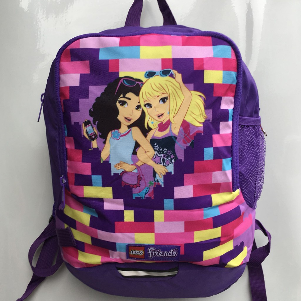 Original Lego Friends Backpack Girls School Bag Shopee Malaysia