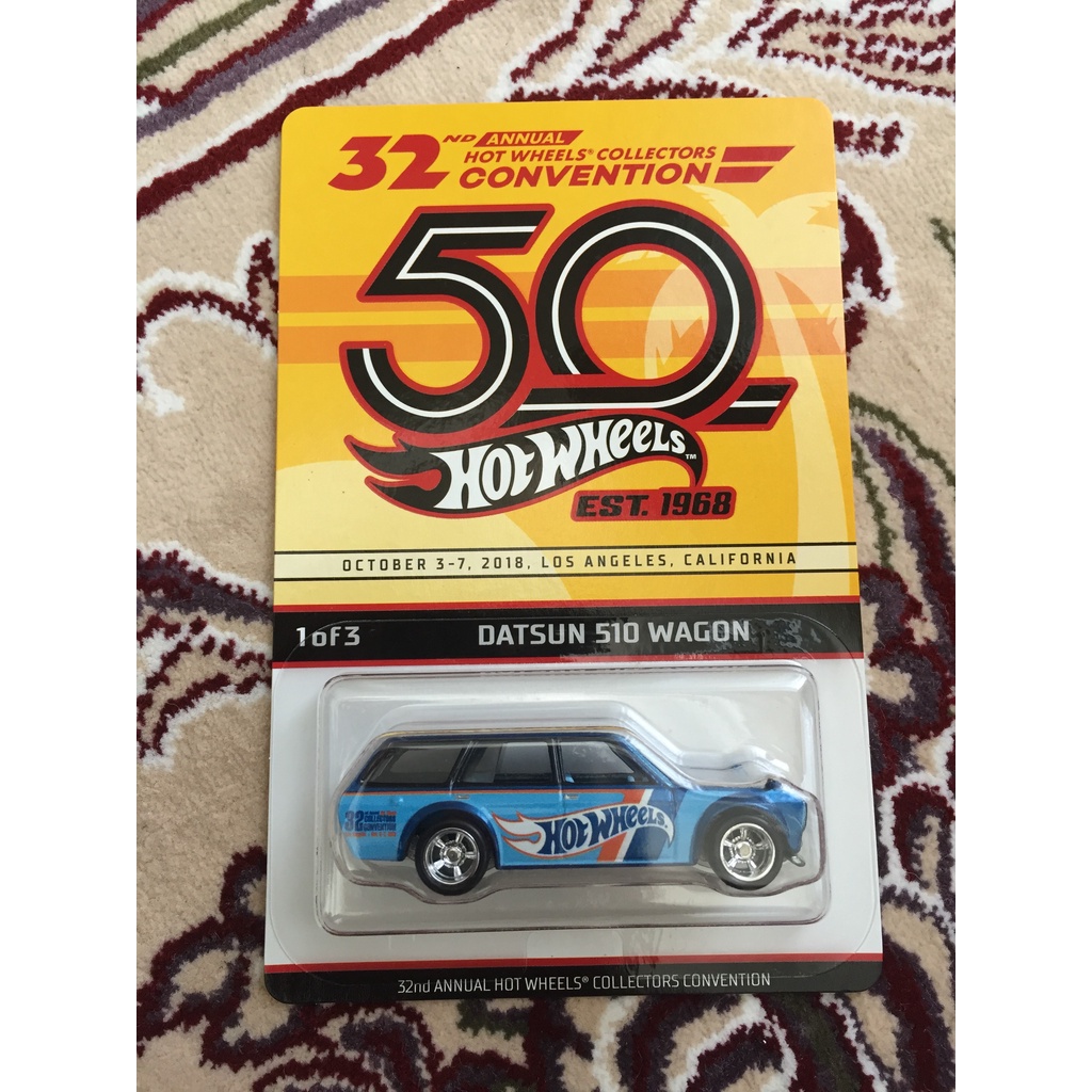 Hot Wheels Datsun 510 Wagon 32nd Convention | Shopee Malaysia