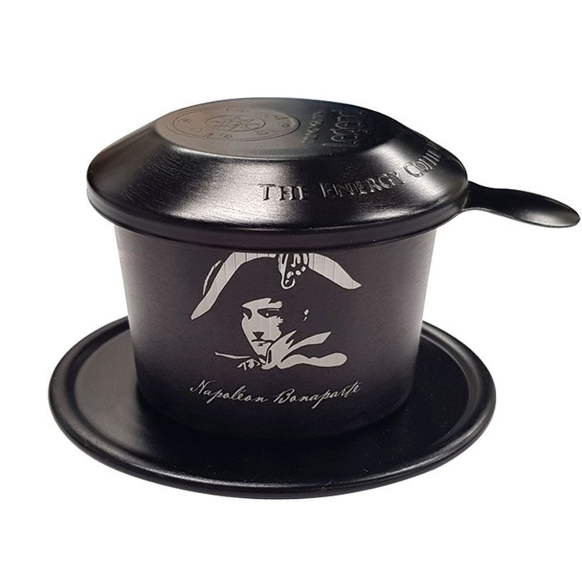 Trung Nguyen Sculptured Aluminium Filter Dripper 7cm Vietnam Coffee