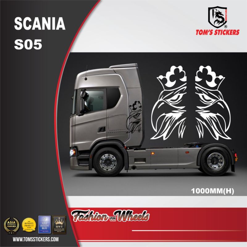 🎯 SCANIA TRUCK BODY STICKERS SET SCANIA S05 | Shopee Malaysia