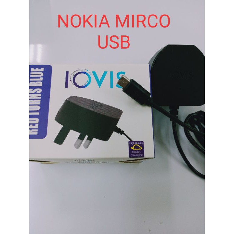 NOKIA MICRO USB CHARGER. NOKIA 105 /106/110/130/150/210/215/220/222/216 ...