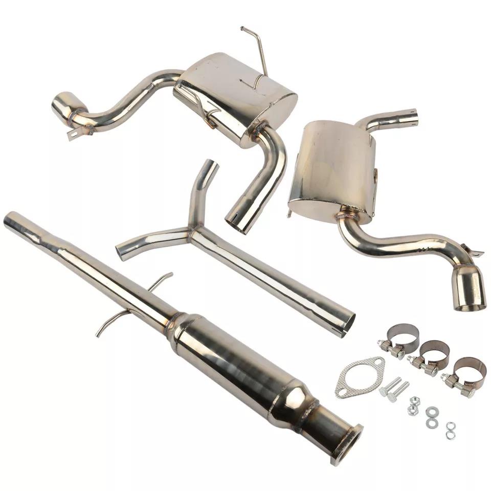 Dual 3" Tip Muffler Catback Exhaust System For 20022006 BMW Mini