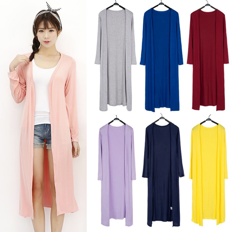 Long 2025 cardigan shopee