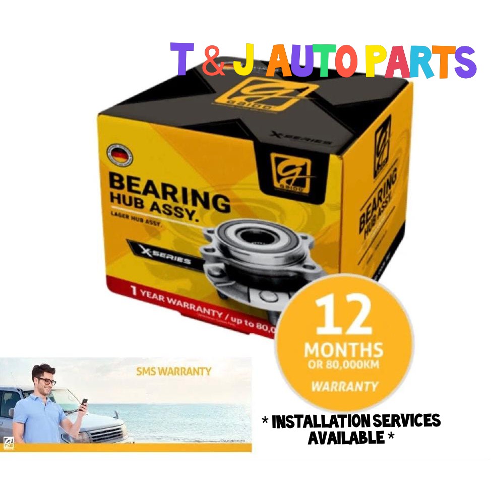 Gaido X-Series Rear Wheel Bearing Hub - Perodua Myvi Lagi Best 11 ...