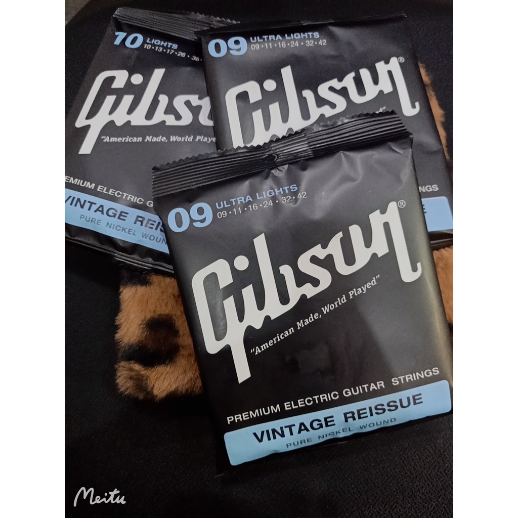 Gibson Electric Guitar Strings Gibson Tali Gitar Elektrik Gibson