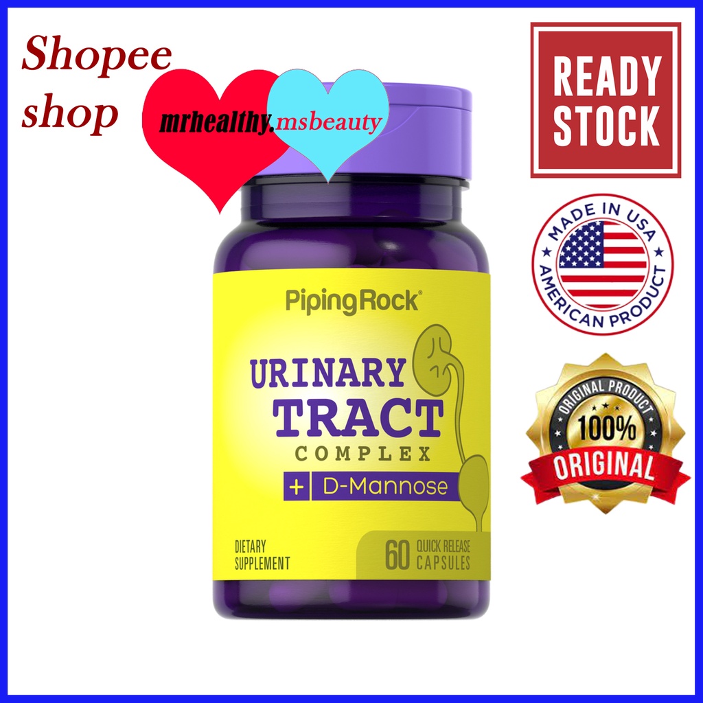 Urinary Tract Complex D Mannose And Cranberry 60 Quick Release Capsules Shopee Malaysia 5640