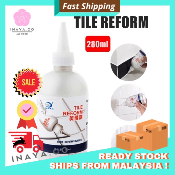 💥READY STOCK💥 Tile Reform Grouting Fix Waterproof Tiling Repair Kit