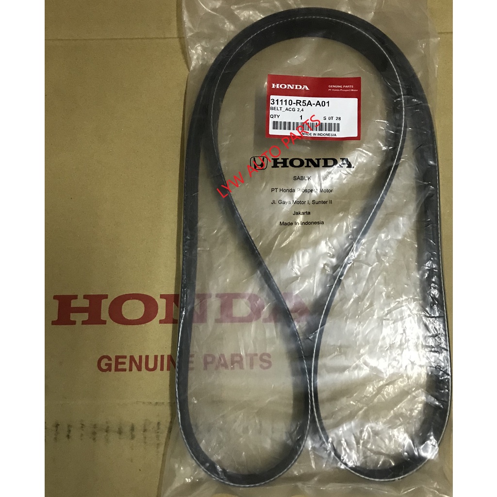 100% ORIGINAL) HONDA CRV TOA 2.4 FAN BELT MADE IN JAPAN 31110-R5A-A01 - Foto 3