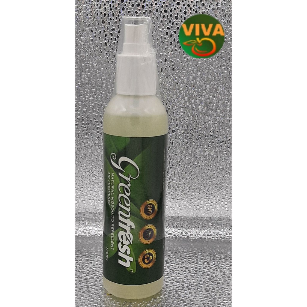 Greenfresh Natural Mosquito Repellent Air Freshener (175ml) | Shopee ...