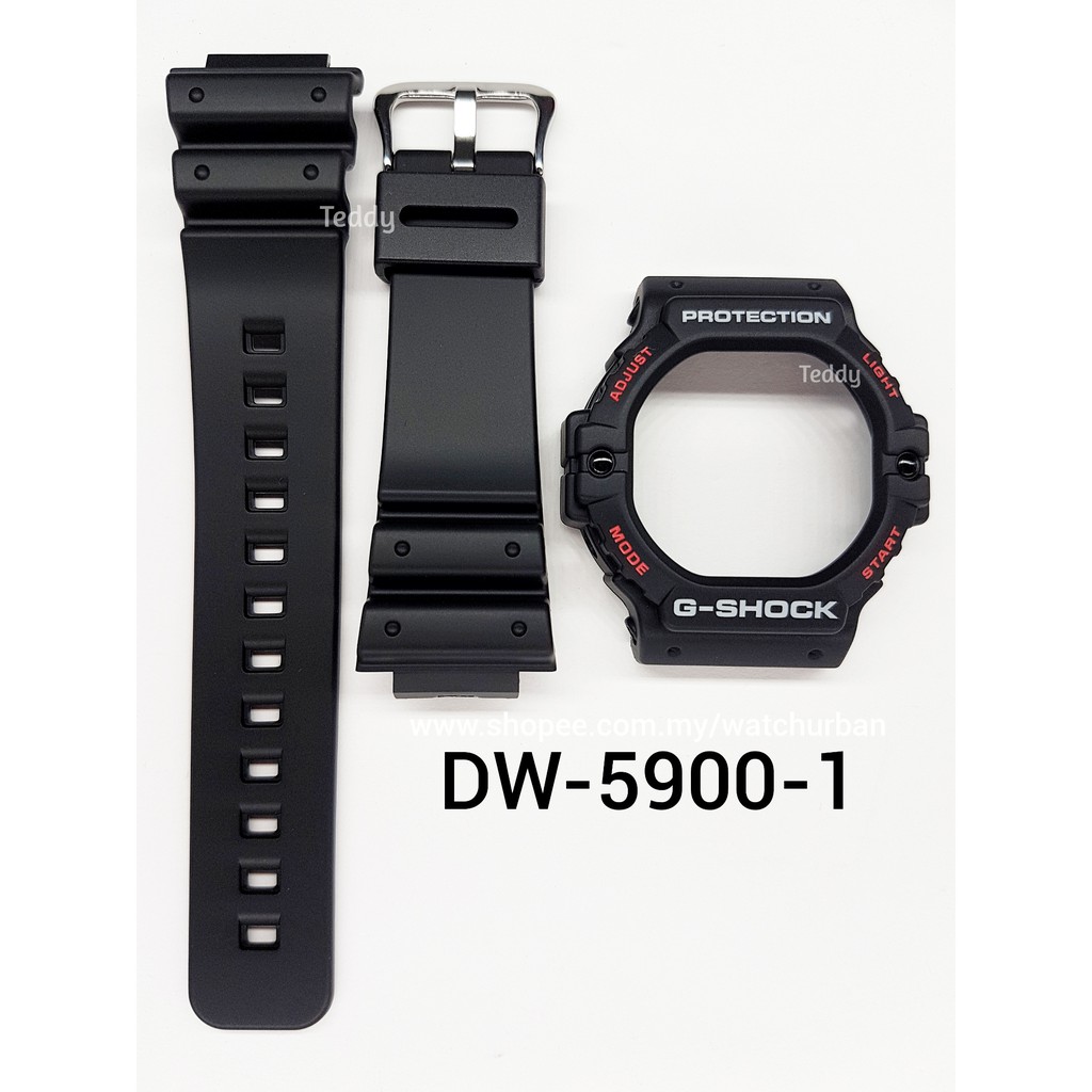 CASIO G-SHOCK BAND AND BEZEL DW5900 100% ORIGINAL DW-5900 Shopee - Main Image