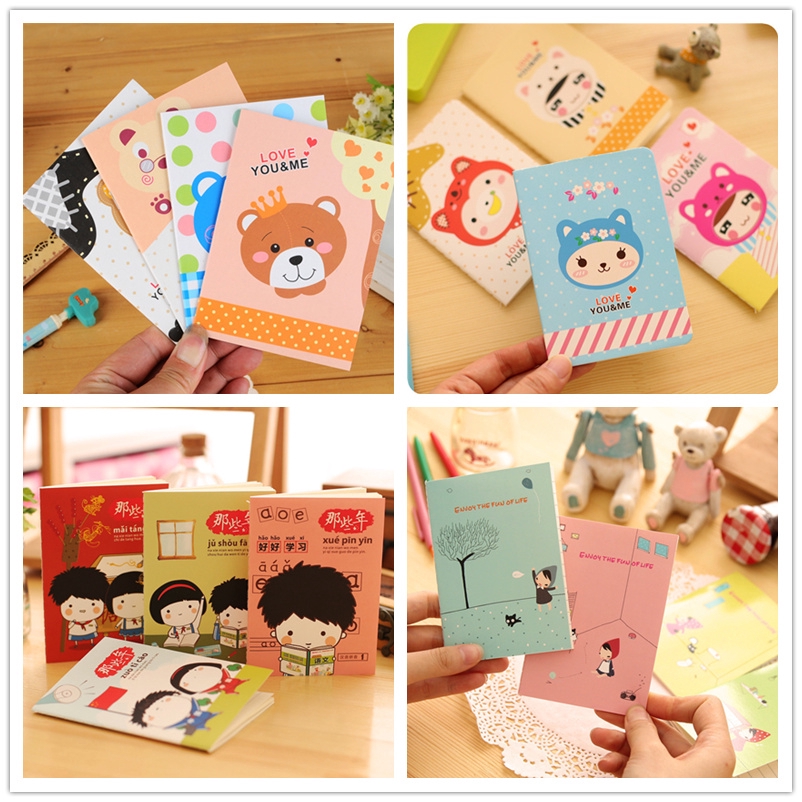 [Ready Stock] Mini Notebook For Travel with Cute Cartoon Design ...