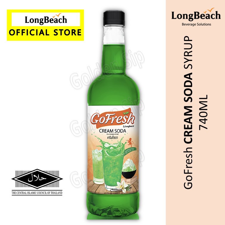 GoFresh Cream Soda Syrup 740ml [READY STOCK] EXP MAY24 | Shopee Malaysia