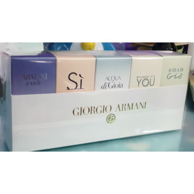 Giorgio armani travel outlet exclusive set