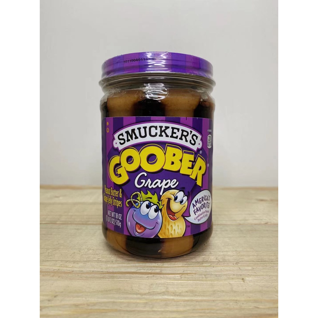 Smucker's Goober 510g Peanut Butter & Jelly [Expiry 31/7/2022