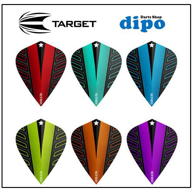 TARGET Darts Flight - VISION Ultra Voltage (Kite) | Shopee Malaysia
