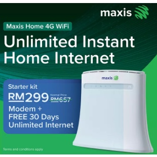 🔥🔥Ready Stock 🔥🔥Maxis Home 4G WiFi Bundle (4G Router + Free 30 days ...