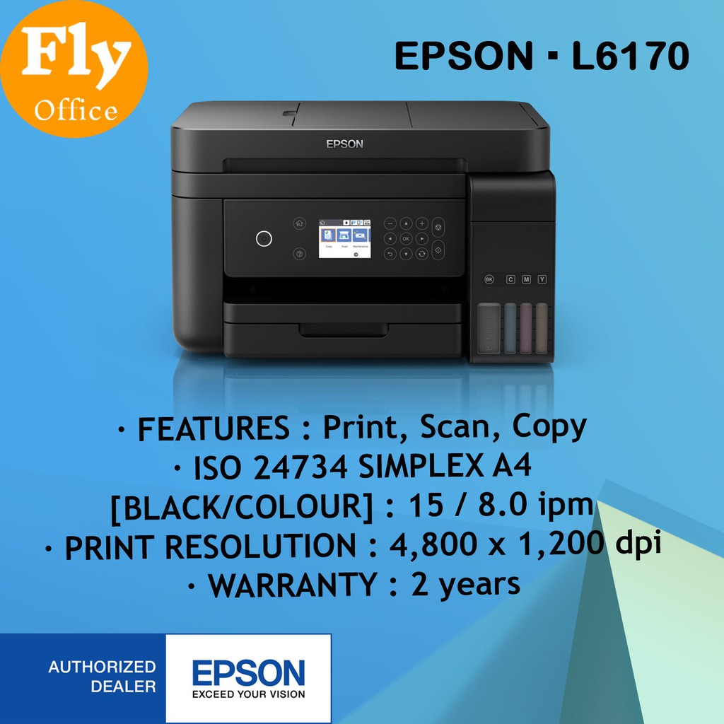 Epson L6170 Wi Fi Duplex All In One Ink Tank Printer With Adf Shopee Malaysia 4609