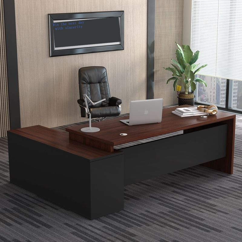 Boss table president table sleek minimalist modern executive desk ...