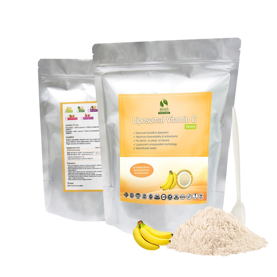 [Clearance EXP Dec 23] Liposomal Vitamin C Banana Fruit Extract Powder