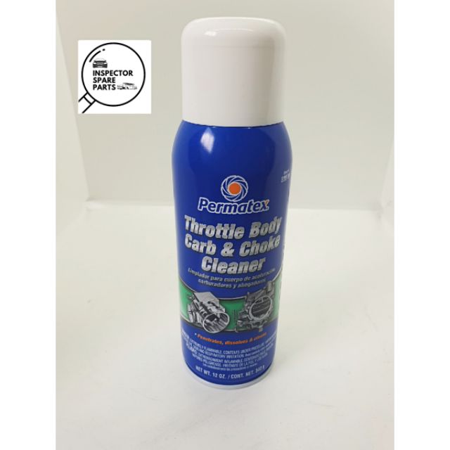 ⭐⭐PERMATEX THROTTLE BODY CARB & CHOKE CLEANER SPRAY 340G ⭐⭐ Shopee