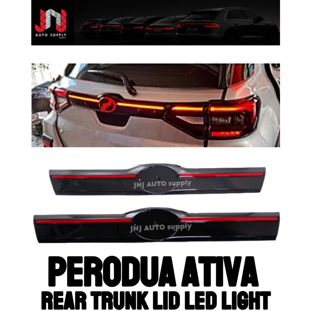 PERODUA ATIVA Rear Trunk Bonnet Running Light Welcome Mode Brake Signal ...