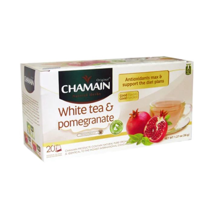 CHAMAIN WHITE TEA WITH POMEGRANATE 20BAG Shopee Malaysia