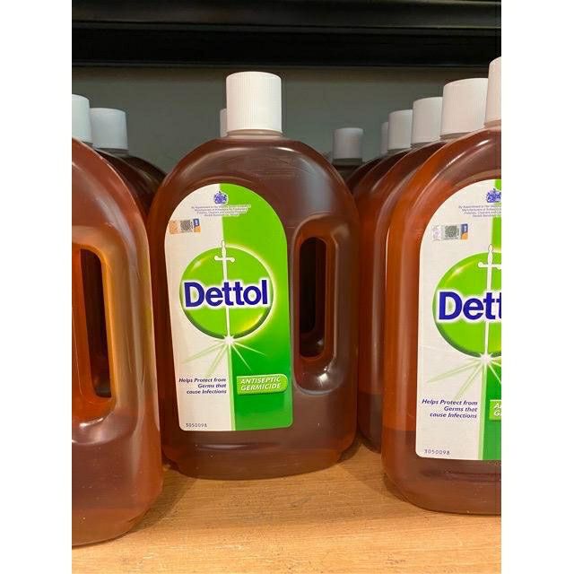 Dettol Antiseptic Germicide Liquid 1Litre And 750ml Shopee Malaysia