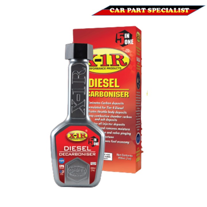 X1R 5 in 1 Diesel Decarboniser 200ml to Toyota Diesel