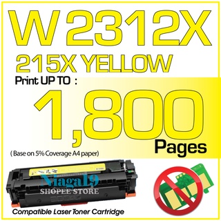 4Pk Color Toner W2310A (No Chip) For HP 215A LaserJet Pro M155 M182nw M183fw  MFP