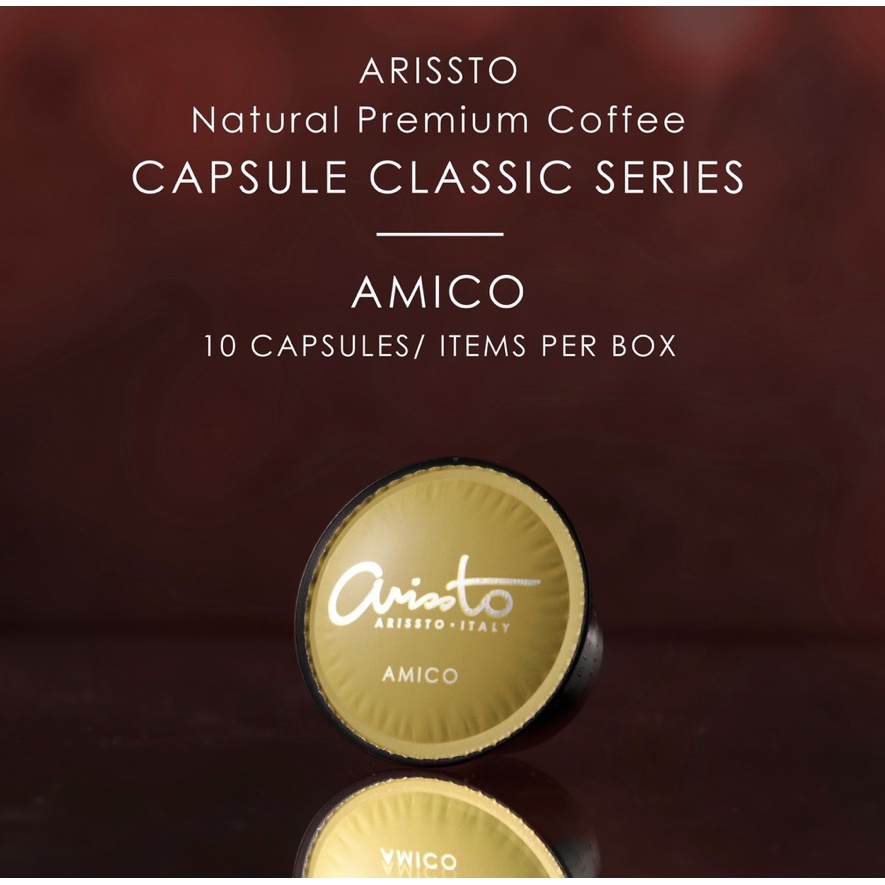 ARISSTO COFFEE CAPSULES COFFEE MACHINES MILK DRINKS KOPI SUSU CHOCO