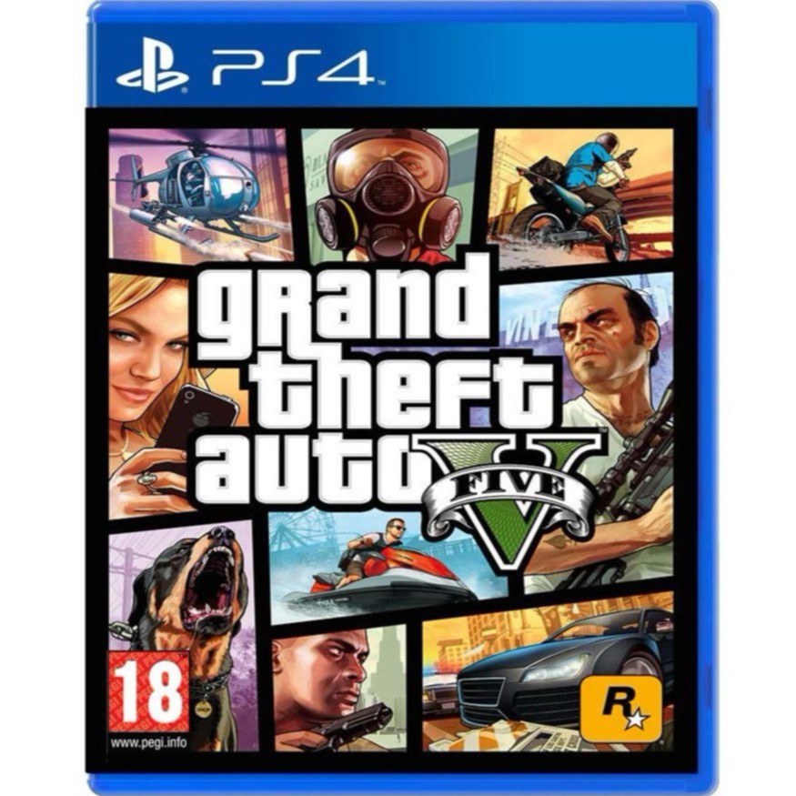 【PROMO】PS4 GTA V / GRAND THEFT AUTO V (R3 - English + Chinese Version ...