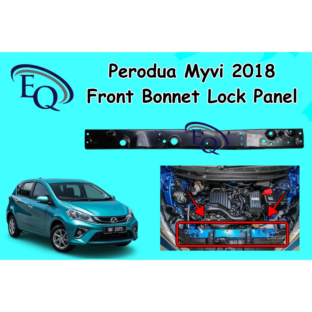 Perodua Myvi 2018 MG3 Lock Top Panel , Radiator Top Panel 2019 2020 ...