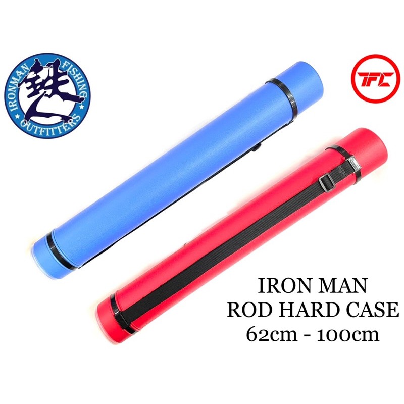 IRONMAN Rod Tube Hard Case Protector Cover Safety Safely Fishing Travel  Protect Protection Extender