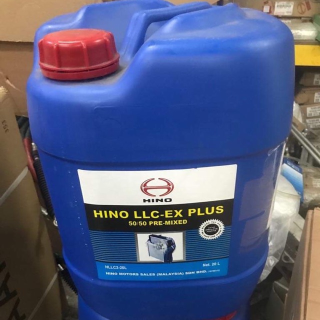 HINO COOLANT LLCEX PLUS 50/50 PREMIXED 20L Shopee Malaysia