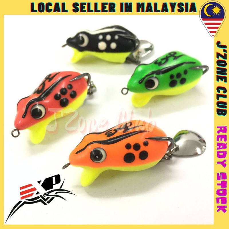 EXP JEBAT FROG Soft Rubber Frog Fishing Lure Soft Frog Penang, KL, Malaysia  Supplier, Manufacturer, Wholesaler, Distributor, Specialist