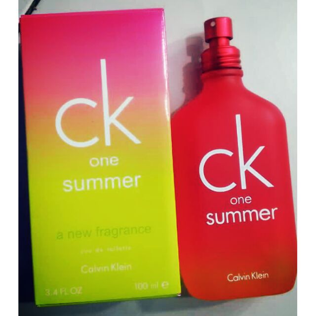 Calvin Klein One Summer (2007)  Perfume, Bottle design, Ck one summer