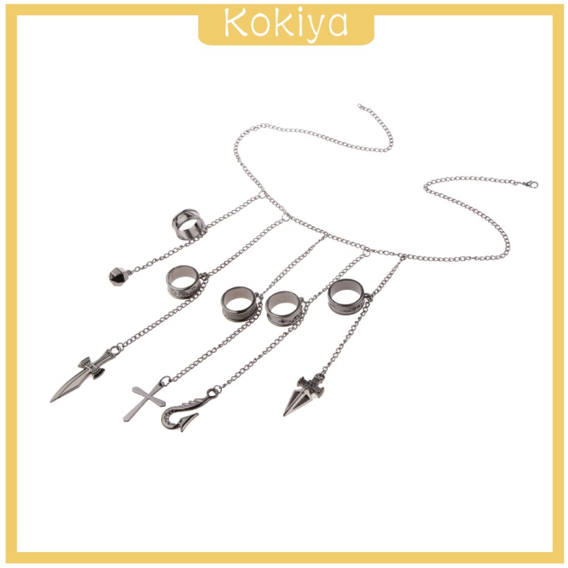 [kokiyaMY] Anime x Kurapika 5 w/ Charms Chain Bracelet Cosplay Props ...