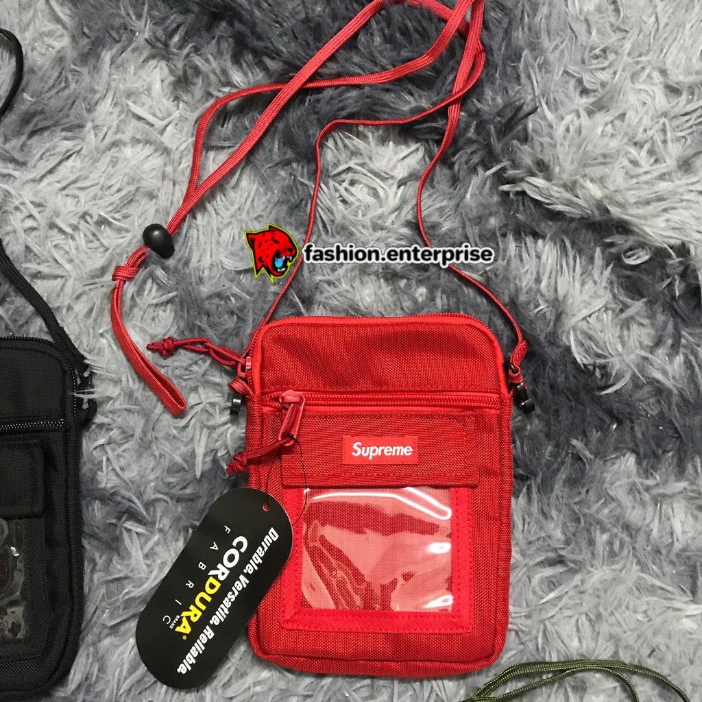 Supreme utility pouch ss19 size online