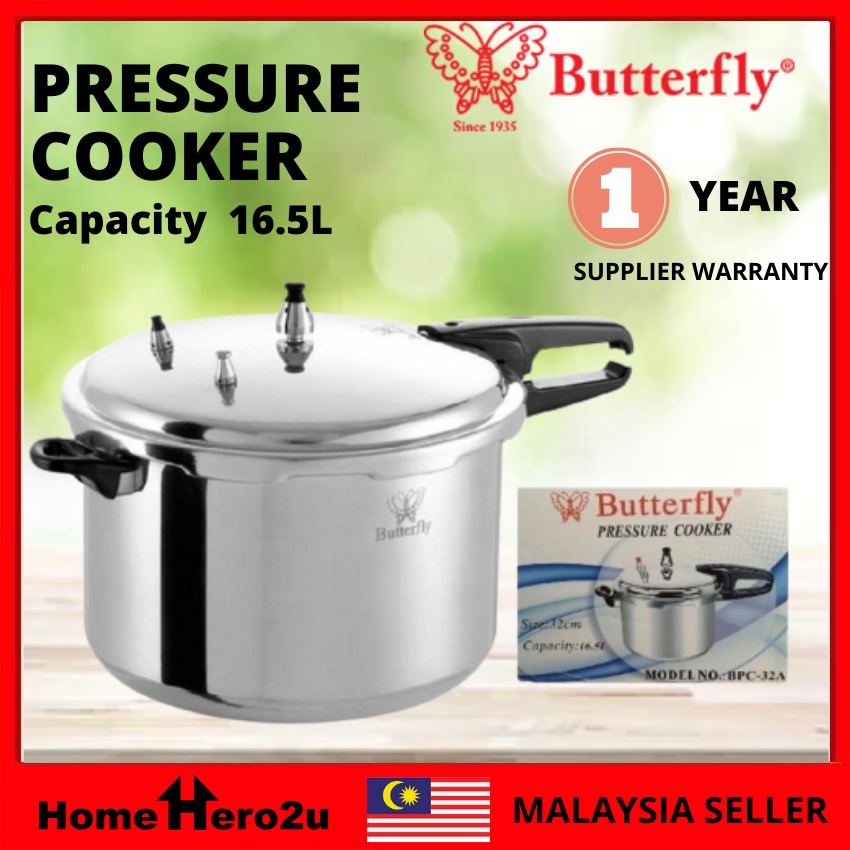 Butterfly pressure cooker online safety valve