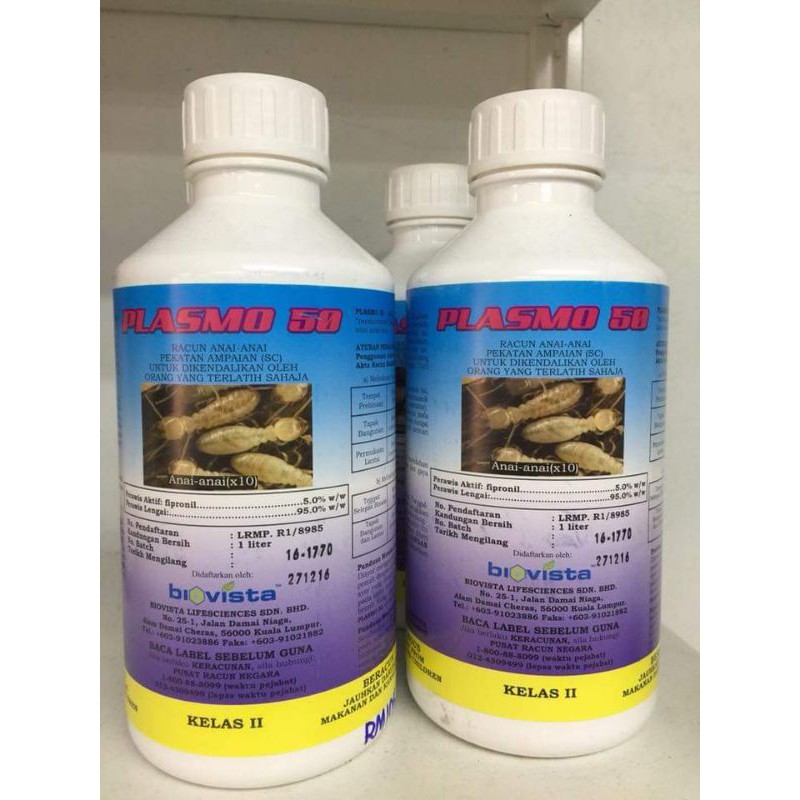 Plasmo 50 Racun Anai-anai Sistematik Biovista 1Liter | Shopee Malaysia