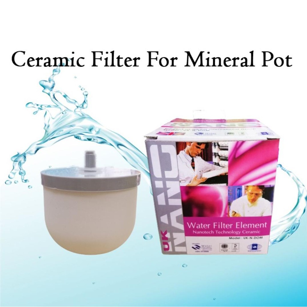 Dome Ceramic Replacement Filter For Mineral Pot Water Filter Korea NK