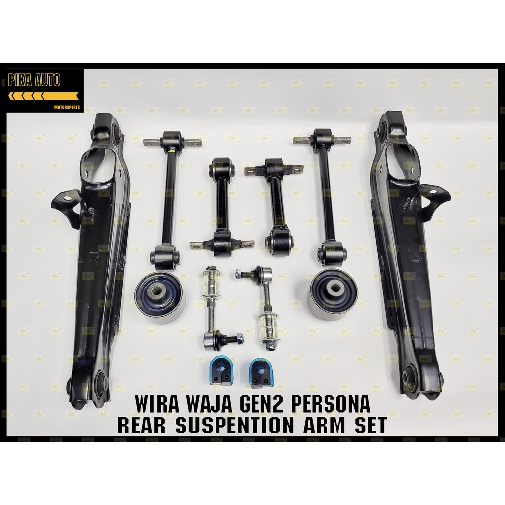 PROTON WIRA / WAJA / GEN2 / PERSONA / PUTRA REAR SUSPENSION ARM SET ...